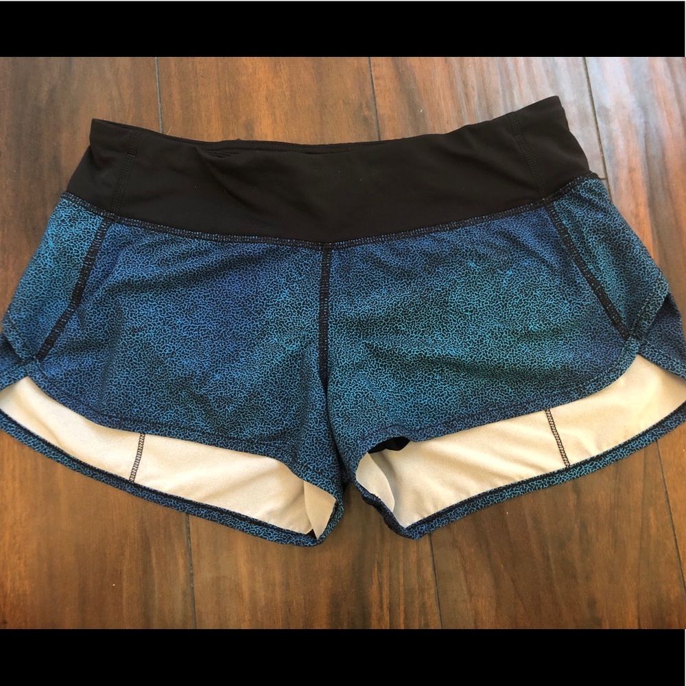 Like New Lululemon speed shorts size 4